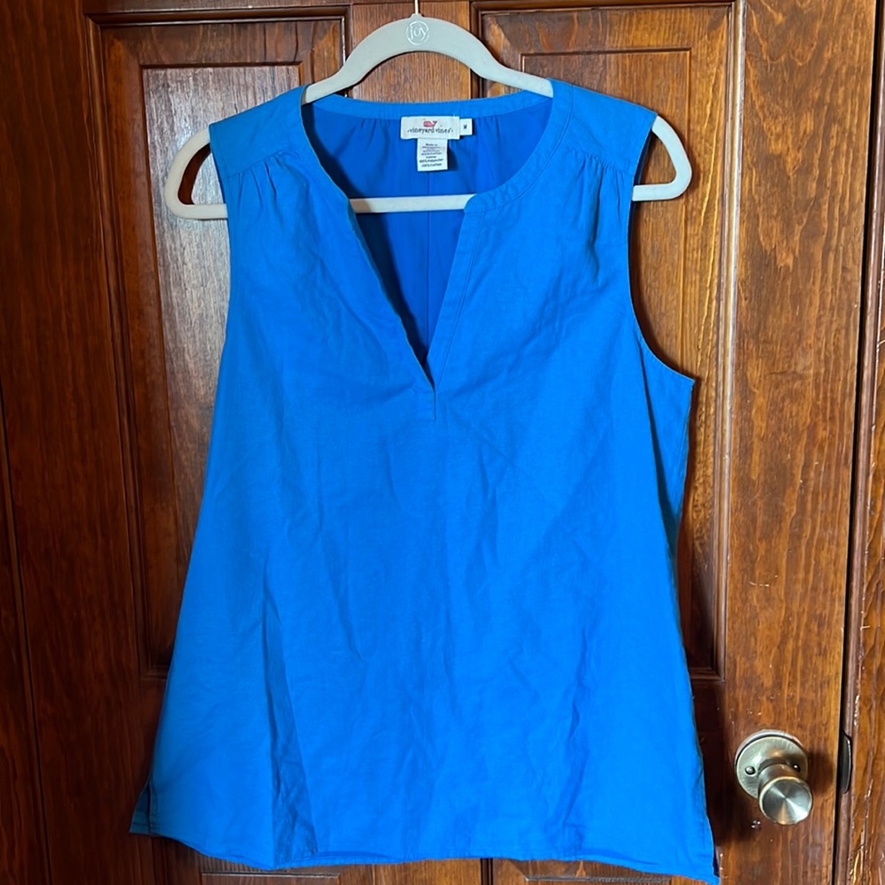Vineyard Vines Linen Tunic Top